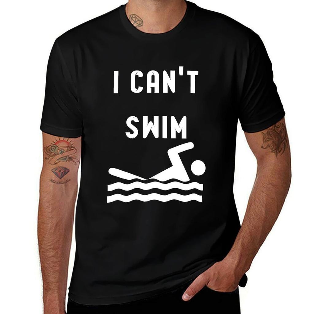 I Cant Swim Tshirt Work Comfort For Unisex Tshirt
