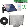 2/4PCS Outdoor Security Solar Wall Lamp 106LEDs Motion Sensor Flood Light with Remote 4 Modes for Outside Garden Garage Lighting