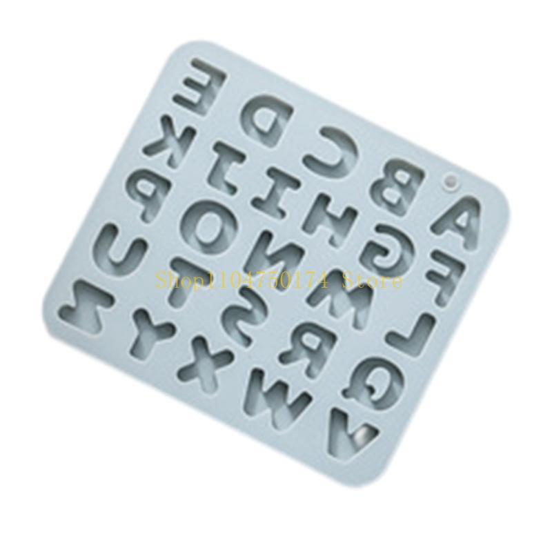 English Letter Shaped Resin Silicone Fondant Mold DIY Cake Pastry Baking Mold top sale