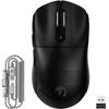 MAMBASNAKE M3 Gaming Mouse, Ultra-Lightweight Wireless Mouse with 2.4G WirelessBluetoothWired Type-C, Original PAW3395PRO Sensor, Class-A Accurate