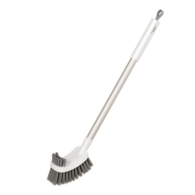 Wuyuehua Wall-Mounted Toilet Brush, No Dead Angles, Bathroom Cleaning Tool, Long Handle Toilet Brush, Easy to Rinse