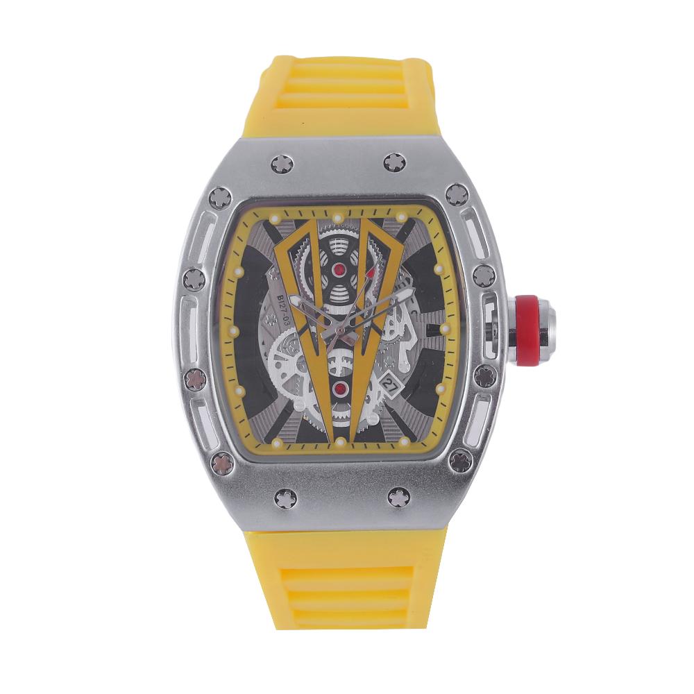 New Fashion Men Luxury Watches Mens Business Silicone Jelly Casual Quartz Watch Gifts Relogio Masculino Male Wristwatches Clock