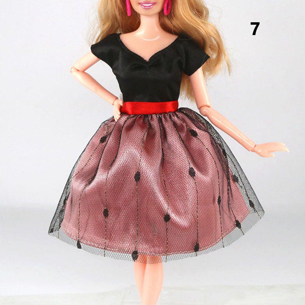 Новейшая одежда для девочек 2021 года, платья для кукол, повседневная одежда, аксессуары для кукол