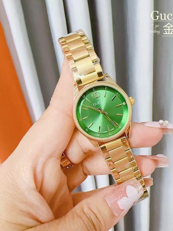 Изысканные женские часы Роскошные часы с металлическими браслетами Модные аксессуары для женщин