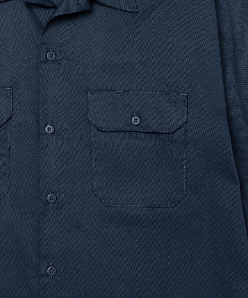 Dickies 574 Рабочая рубашка Темно-синяя
