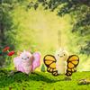 15Cm Adorable Insect Series Plush Doll Pendant Toy Cute Butterfly Parrot Snail Horse Cockroach Plush Pendant Gift Decor Gifts