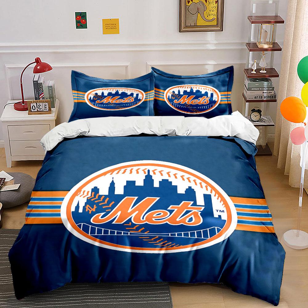 Dark Blue Baseball City Bedding Bedding Duvet Cover Set Duvet Cover Pillowcases (1 * Duvet Cover 2 * Pillowcases, without duvet insert)