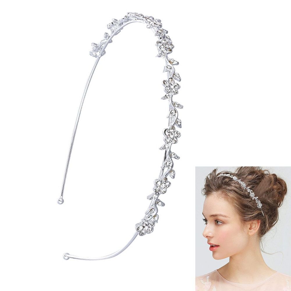 Jewelry Hair Comb Bridal Crystal Hair Ornaments Bridal Hair Accessories Rhinestone Hair Hoop