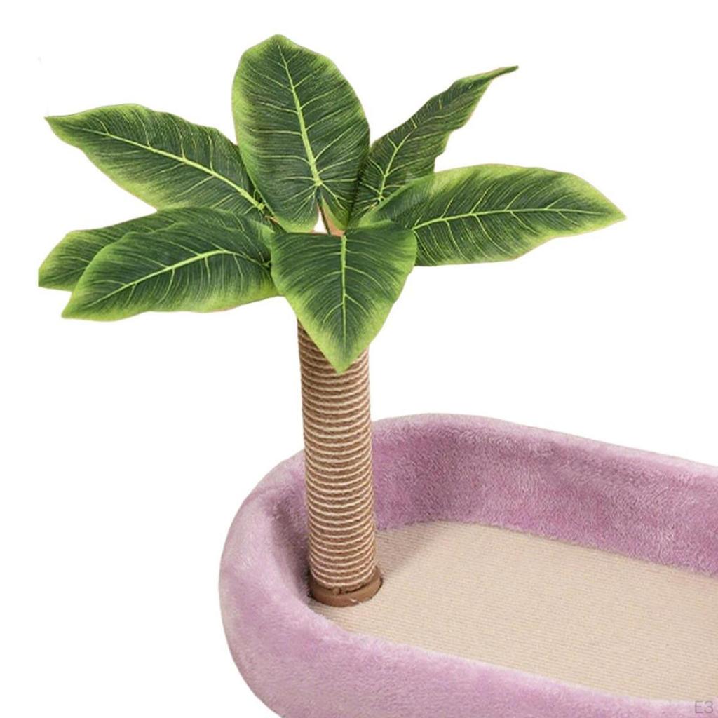 Cat Scratcher Board Oval Furniture Protection Scratch Post Lounge Nest Cats Bed for Playing