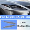 PPF для Lexus RX 2016- Затонированный Черный Предварительная резка Защитная пленка для фар автомобиля ppf Прозрачный ТПУ Антицарапины Аксессуары