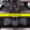 Автомобильные коврики для пола для Ford Focus MK2 2004-2011 Автомобильные ковры Аксессуар для ног Coche
