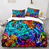 3D Print Color Lead Painting Bedding Set Single Twin Full Queen King Size Art Bed Set Aldult Kid Bedroom Duvetcover Sets