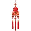 2026 Horse Year Fortune Character Pendant Flocking Hanging Tassels Fu Character Decorative Nonwovens Traditional