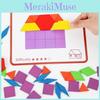 Wooden Shape Puzzle Educational Toy For Kids With Color Matching For Early Learning Development