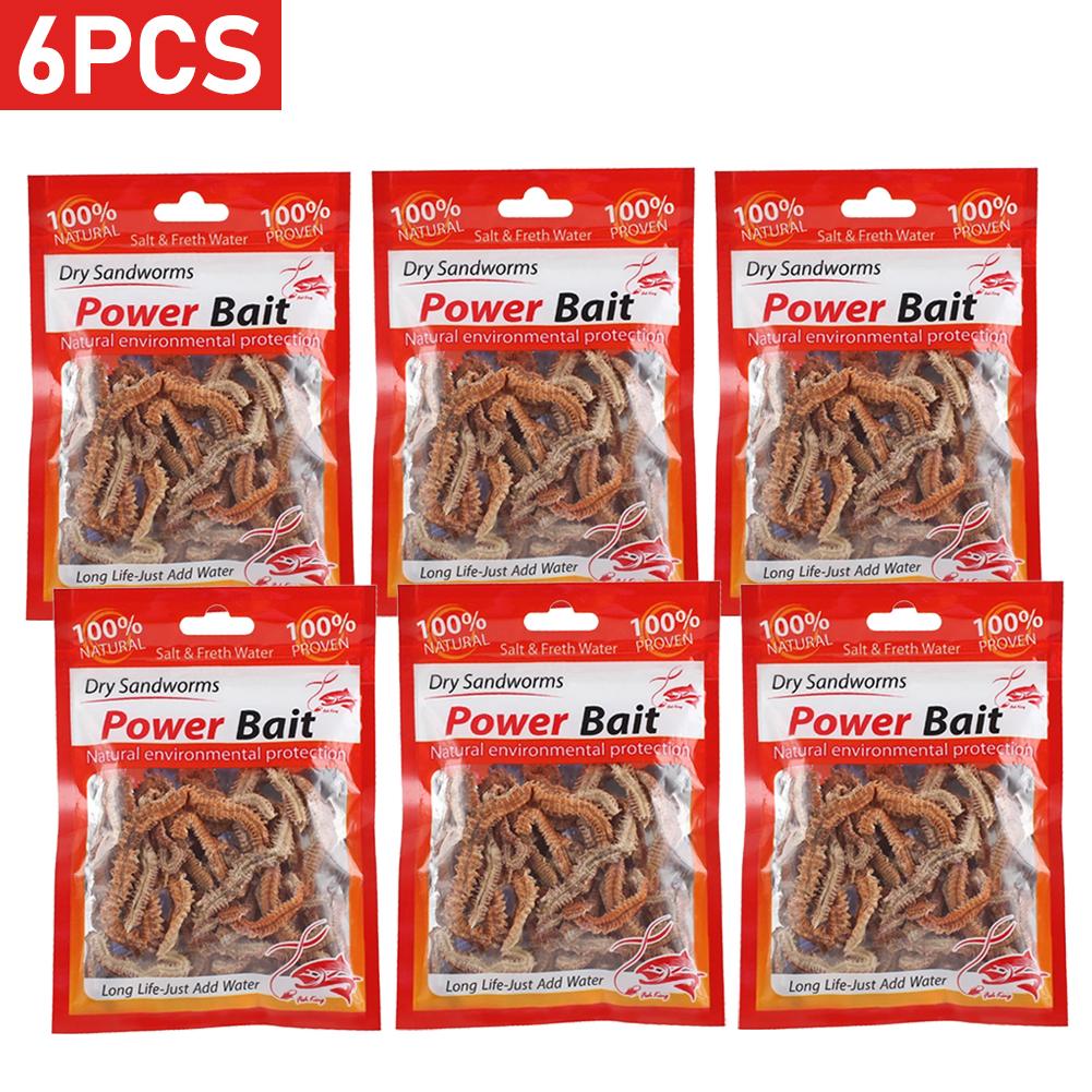 Lifelike Dry Lugworm Sandworms Fishing Lures Saltwater Freshwater Feeder Sea Fishing Worms Smell Soft Artificial Bait Lures