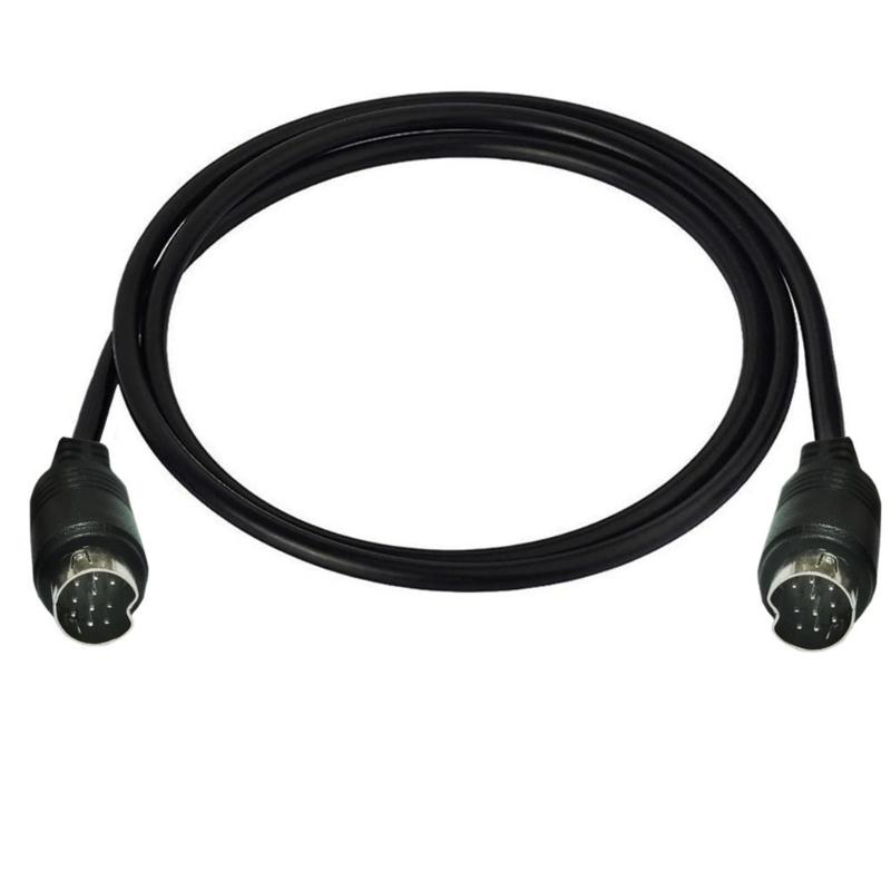 3/1.5/1/0.5м S-video Кабель Папа-Папа 10-контактный Mini DIN Компьютерный Разъем ТВ Кабель Для Проектора Видеомагнитофона DVD Никелированный
