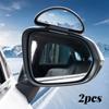 2 Piece 360 Degree Wide Angle Side Car Blind Spot Convex Mirror Automibile Exterior Rear View Parking Mirror Safety Accessories