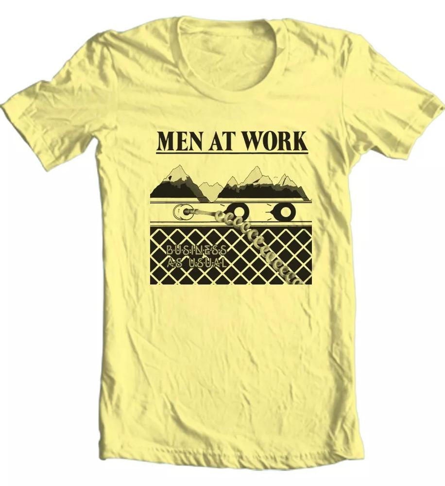 Men At Work 80s Tour Gift For Fan Collection Unisex T-Shirt
