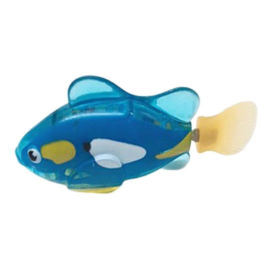 Электрическая игрушка «Плавающая рыба» с реалистичным движением и звуком, водонепроницаемая, светодиодная подсветка, интерактивная