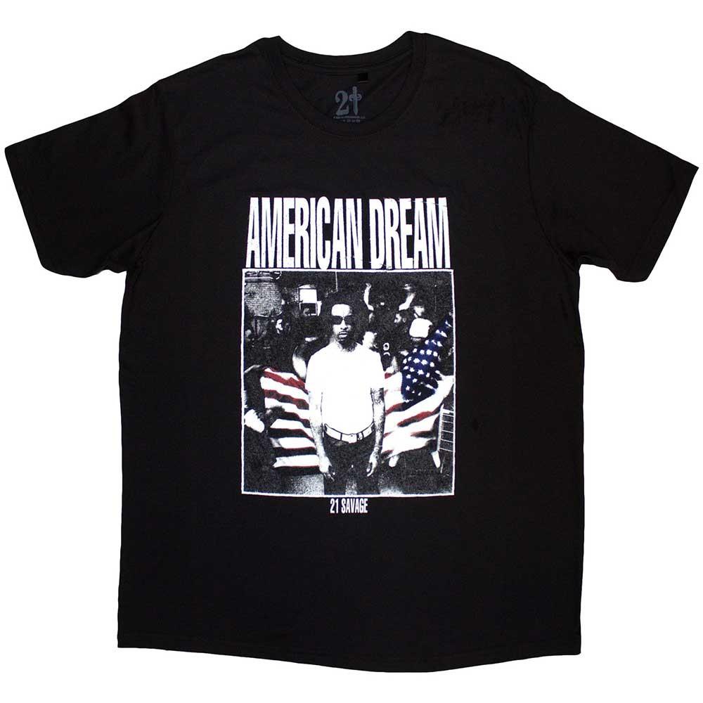 21 Savage American Dream Official Tee T-Shirt Mens Unisex