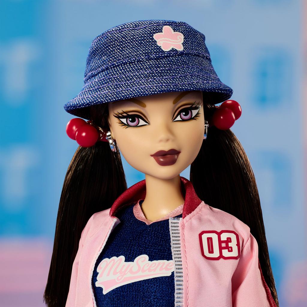 barbie Кукольный домик My Scene Nolly Signature Black для ролевых игр для детей от 6 лет и JBH79 Переодевания, Вверх,