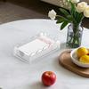 Acrylic Napkin Holder Hand Towel Tray Versatile Guest Vanity for Farmhouse