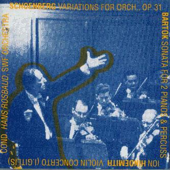 CD ХАНС РОСБАУД - Шёнберг: Вариации, соч. 31 и CD627 MUSIC & ARTS Япония Классика Б/У
