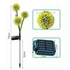 3 Head Dandelion Flower Solar Led Light Outdoor Garden Lawn Lamps For Garden Street Lawn Stakes Fairy Lamps Yard