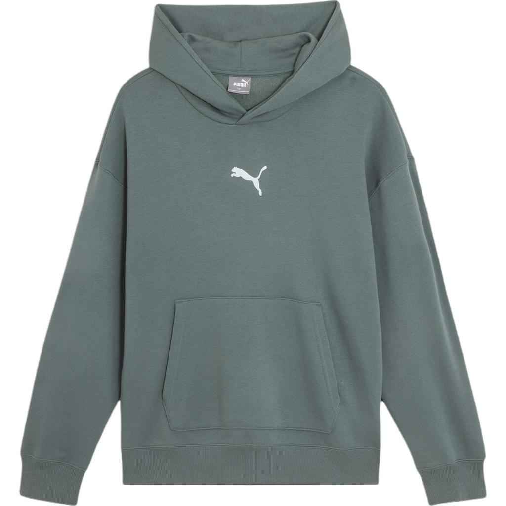 Puma Essential Relaxed Fit Hoodie Men Hoodies Dark-Green 683480-82