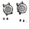 Selected LED Pair Front Fog Lights Lamp For Ford Lincoln Subaru Nissan Durable