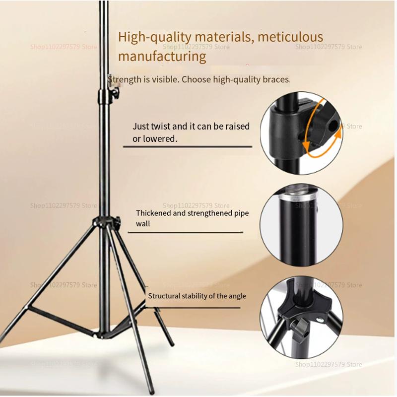 170СМ Сверхпрочная Фотографическая Стойка Тренога Универсальная Тренога для Проектора Камеры с Многофункциональной Утолщенной Поддержкой