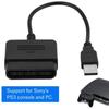 Gamer Gear PS1 PS2 To USB Adapter Controller Converter for PC-USB 2.0 Cable/Double Vibration Function,Analog&Digital Mode To USB for Wired/Wireless