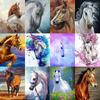 Full 5D Diamond Painting Galloping Steed DIY Diamond Embroidery Diamond Mosaic Cross Stitch Kits Home Decor Gift