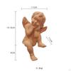 Статуя Арт Декор Декоративный Уличный Декор с крылом Фигурки Мемориальный Садовый Ангел