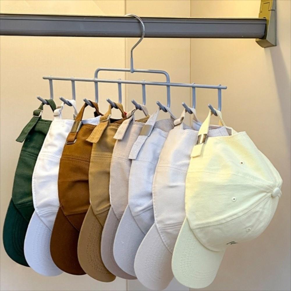 Multi-Function Storage Hat Hanger Wall Mount Scarf Storage Holder  Closet Organization