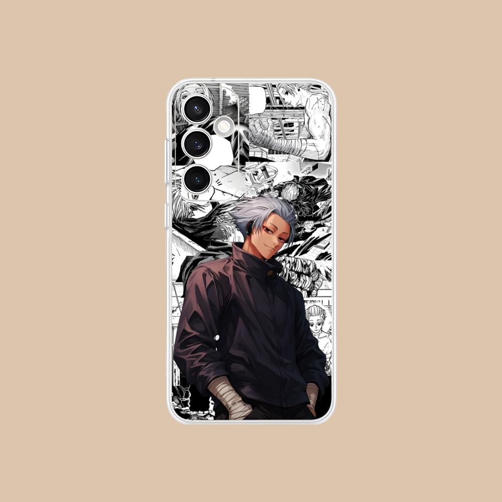 Sakamoto Days Gaku Phone Case for Samsung Galaxy S25 S24 S23 S22 S21Plus FE Ultra Clear Colorful Cover Luxury Smartphone
