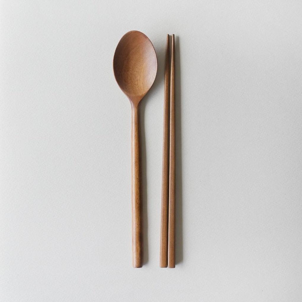 Romwood Rosewood Wooden Basic Spoon Set