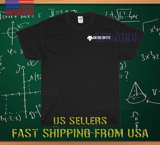 НОВАЯ ФУТБОЛКА DESCENTE SPORTSWEAR ЛОГОТИП RACING Футболка СМЕШНОЙ РАЗМЕР S-5XL