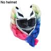 Motorcycle Helmet Braids Without Helmet Wig For Motorbike Helmets Twist Dual Pigtail Ponytail Motocross Helmets Punk Hair D O6m7