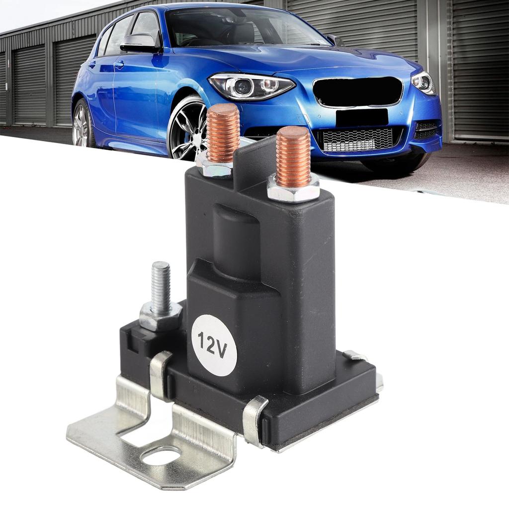 DC Relay 12V 500A Fuseholder 100A Fuses Dual Battery Charge Isolator for Car RV Yacht