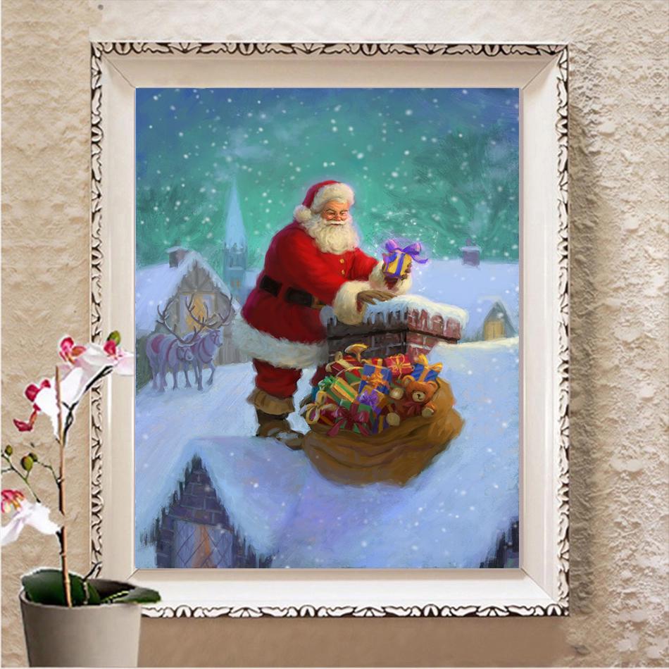 5D DIY Алмазная картина Полная площадь Алмазная вышивка Пейзаж Вышивка крестом Мозаика Стена Арт Декор