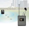 UHF Wireless Microphone Lavalier Lapel Mic Mini Receiver Transmitter Headset Set