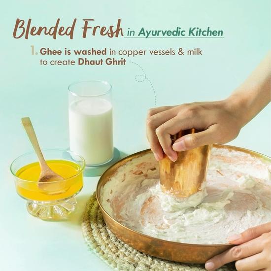 Nat Habit All Day Face Cream, Fresh Whipped Flax Walnut Face Malai With Vitamins E, C & Face Moisturization (Ages 35+) - 30g