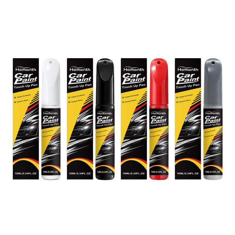 4PCS Car Scratch Repair Pen Paint Touch Up Kit Easy Cover Scratches Portable Auto Paint Pen for All Car Models