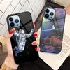 Чехол «Вселенная астронавта» для Iphone 14 13 12 11 Pro Max Mini Xs Xr X 7 8 6s Plus Se 2022, защитный чехол из закаленного стекла