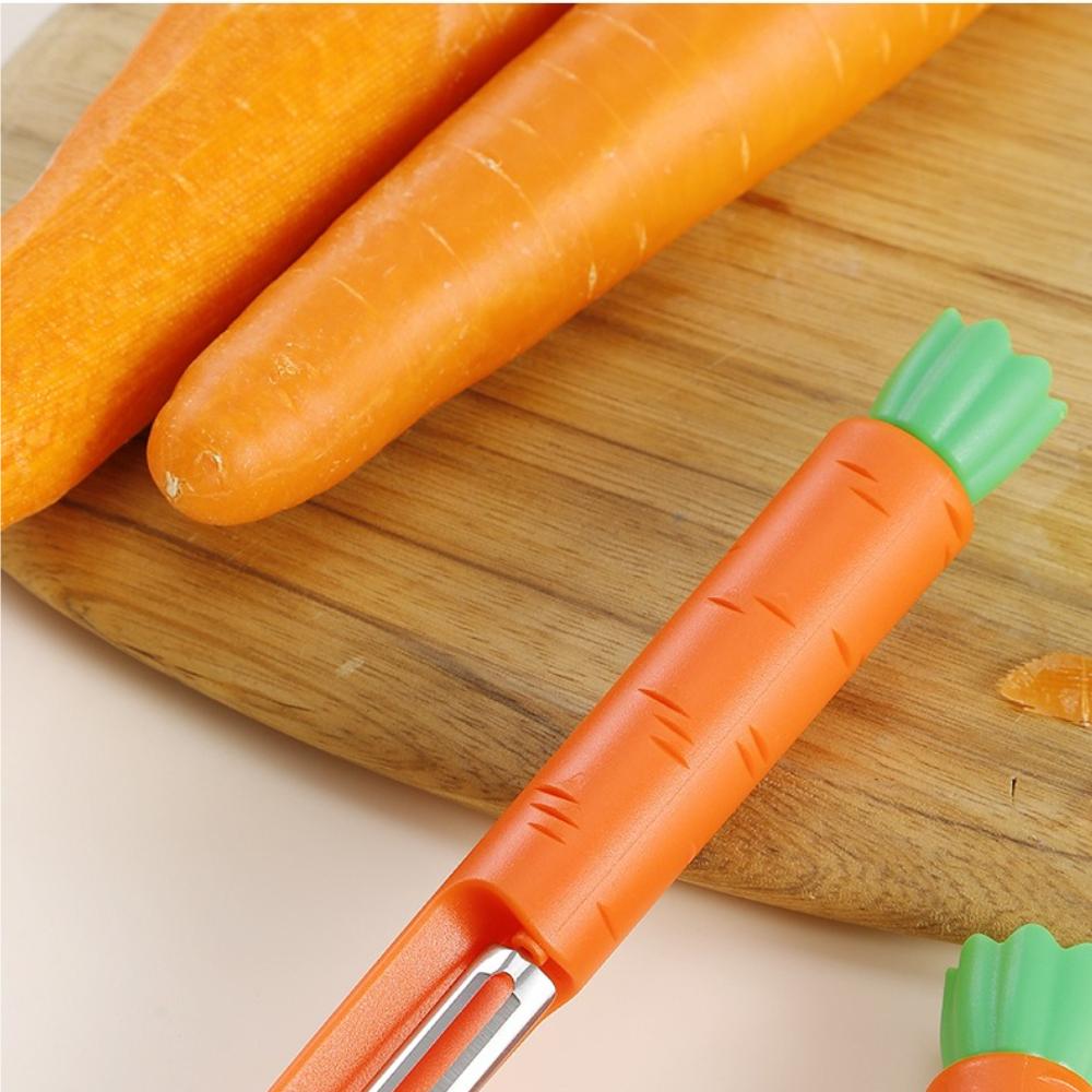 New Radish Shape Peeler Multifunctional Fruit Vegetable Peeling Knife Kitchen Gadget LYWJ-KB221