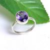 Кольцо Amethsyt из стерлингового серебра 925 пробы, женское кольцо ручной работы в стиле бохо с овальным драгоценным камнем