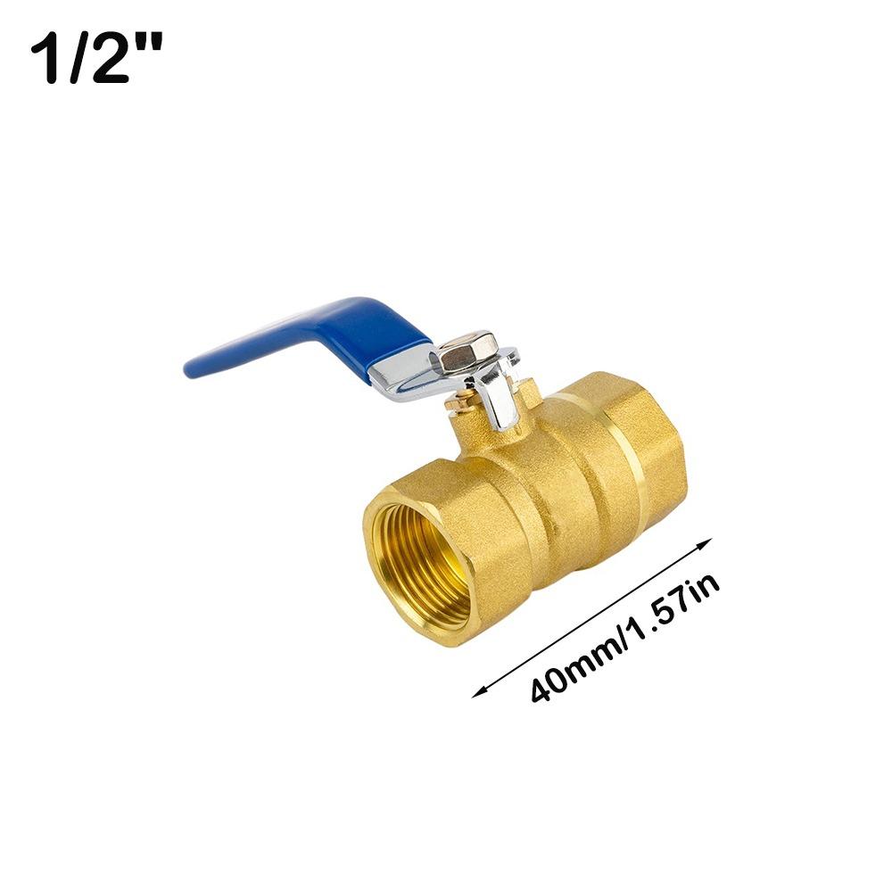 Pure Copper Brass Ball Valve 2P Threaded Ball Valve New Female Valve