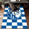 Football Bochum  Rug for Living Room, Game Rooms, Office, Bedroom, Office Floor Mat Playful Design, fan gifts Christmas decor