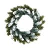 Artificial Christmas Decoration Festive Atmosphere Front Door Decor Artificial Wreath Easy To Hang Flexible Decoration